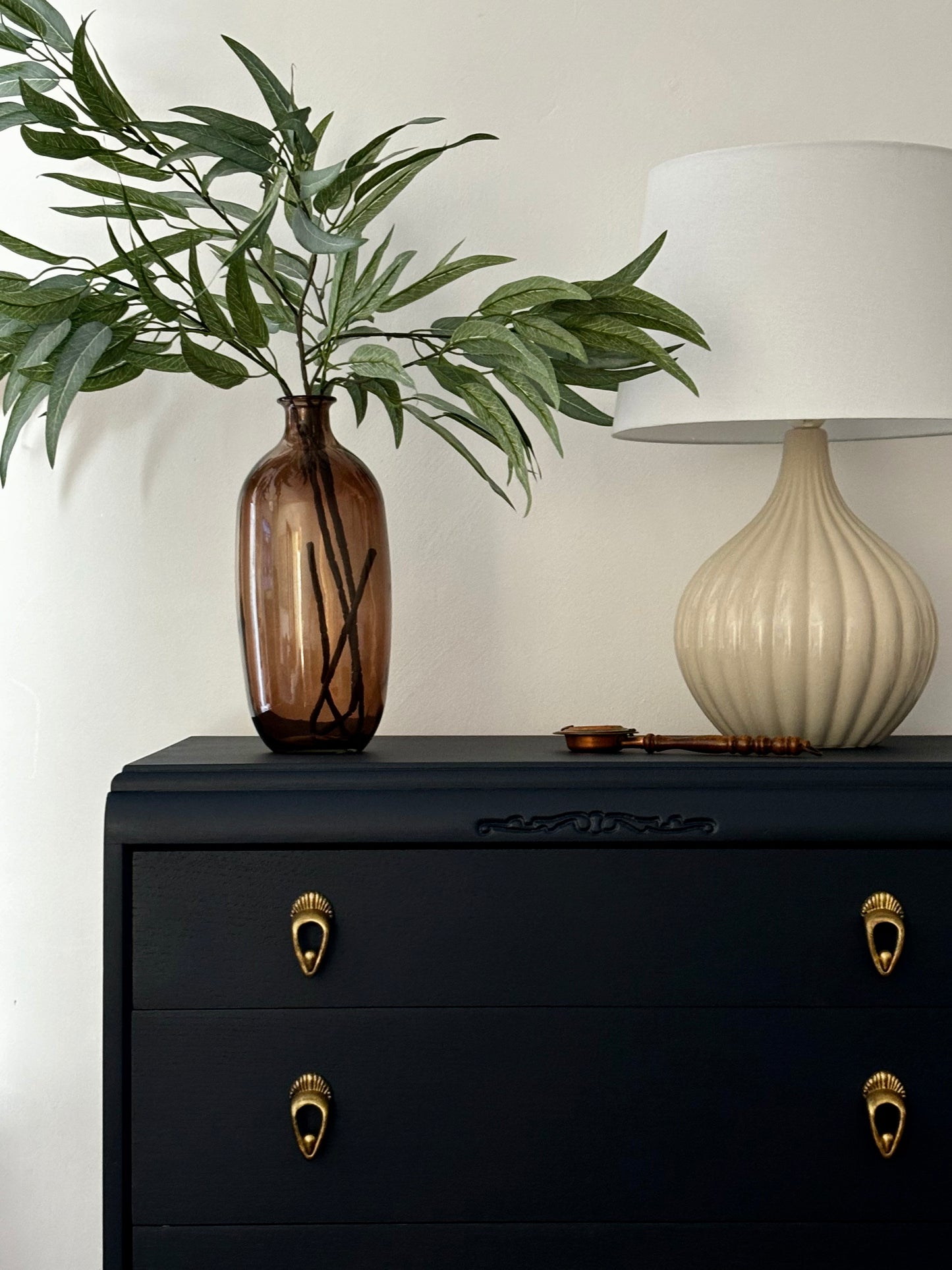 . Tallboy Chest Of Drawers, Midnight Blue